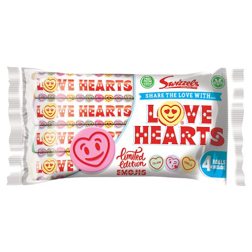 Swizzels Giant Love Hearts 4pk 105g pack shot