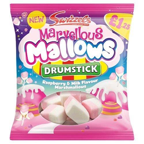 Swizzels Marvellous Mallows PM £1.25 100g pack shot