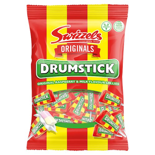 Swizzels Originals Drumstick Lollies 120g pack shot
