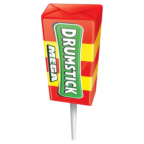 Swizzels Mega Drumstick Lollies Box 28g pack shot