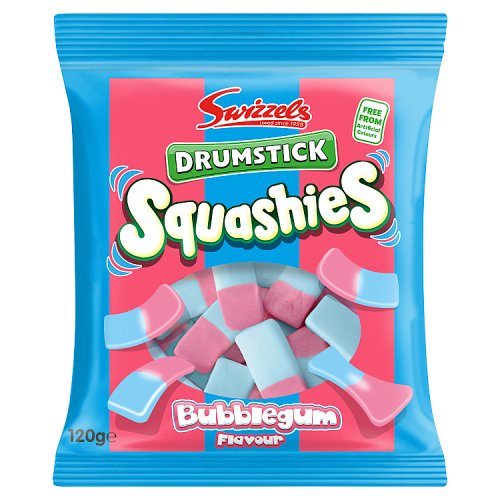 Swizzels Squashies Bubblegum 120g pack shot