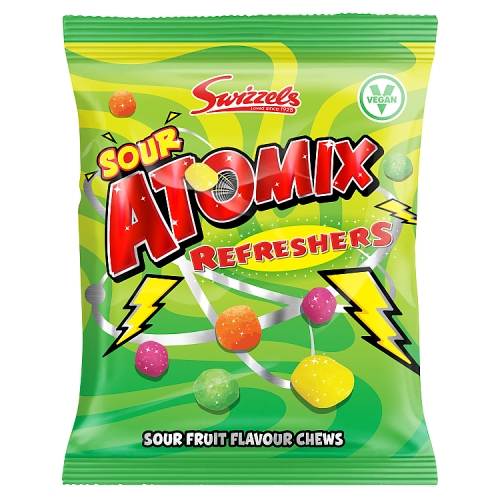 Swizzels Atomix Refreshers 110g pack shot