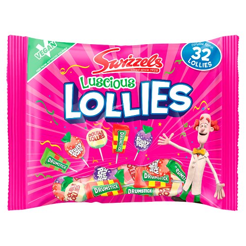 Swizzels Luscious Lollies 354g pack shot