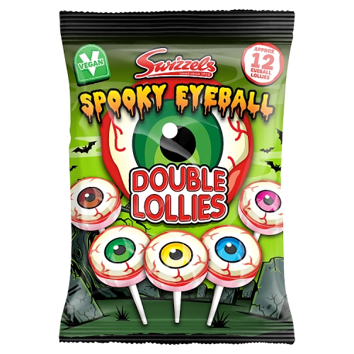 Spooky Eyeball Double Lollies 130g pack shot