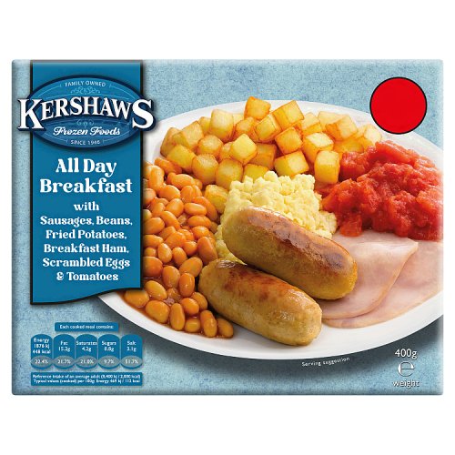 Kershaws All Day Breakfast PM £2.75 400g pack shot