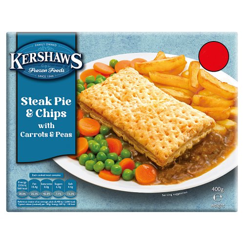 Kershaws Steak Pie PM £2.75 400g pack shot