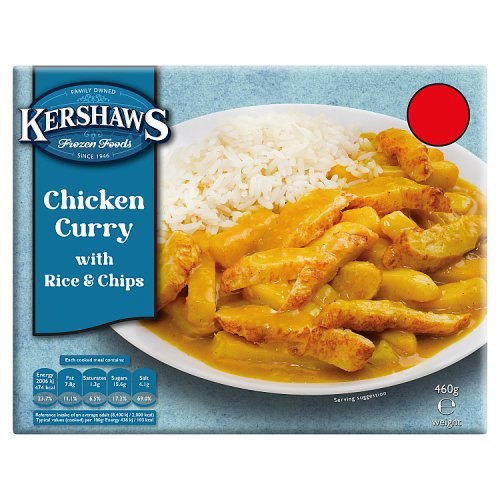 Kershaws Chicken Curry PM £2.75 460g pack shot