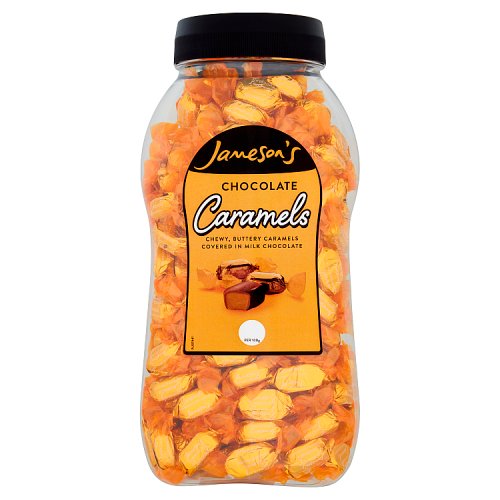 Jamesons Chocolate Caramel Jar 1.5kg pack shot