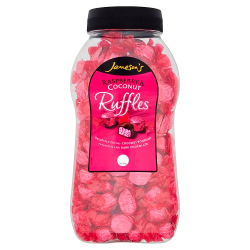 Jamesons Rasp Ruffle Jar 1.5kg pack shot