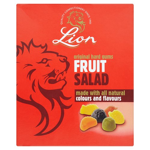 Lion Original Hard Fruit Salad Gums 2kg pack shot
