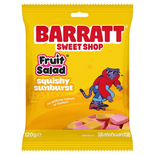 Barratt Fruit Salad Squishy Sunburst 120g pack shot