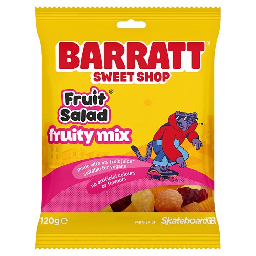 Barratt Fruit Salad Fruity Mix 120g pack shot