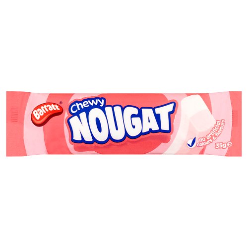 Barratt Nougat Bar 35g pack shot