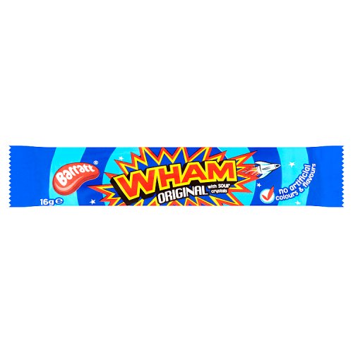Barratt Chews Wham Original Sour Crystals 16g pack shot