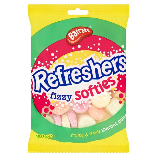 Barratt Refresher Softies Bag 160g pack shot
