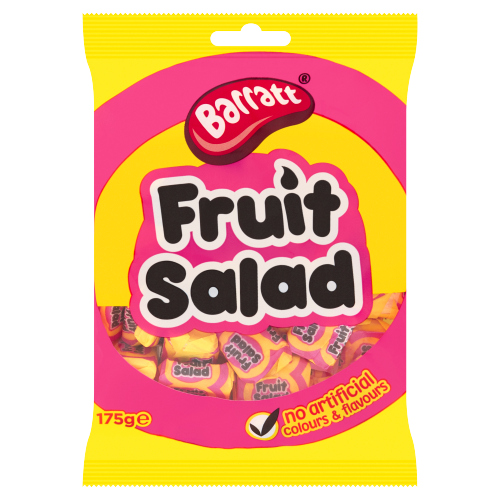 Barratt Fruit Salad Chew Bag 175g pack shot