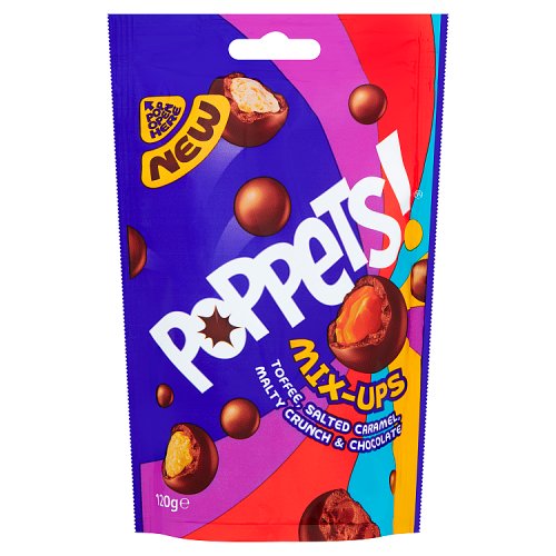 Poppets Mix Ups 120g pack shot
