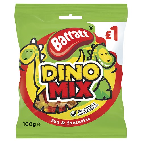 Barrat Fun & Fantastic Dino Mix PM £1 100g pack shot