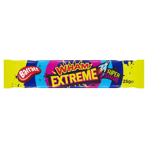 Barratt Whamz Extreme Bar 25g pack shot