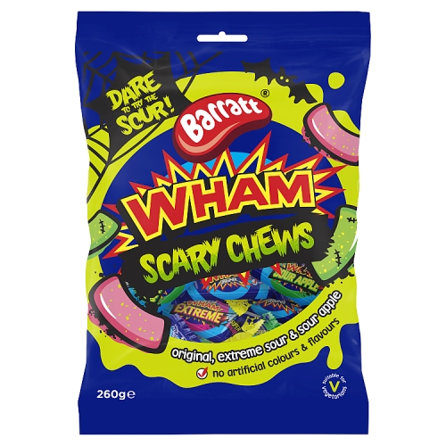 Barratts Wham Scary Chews 260g pack shot