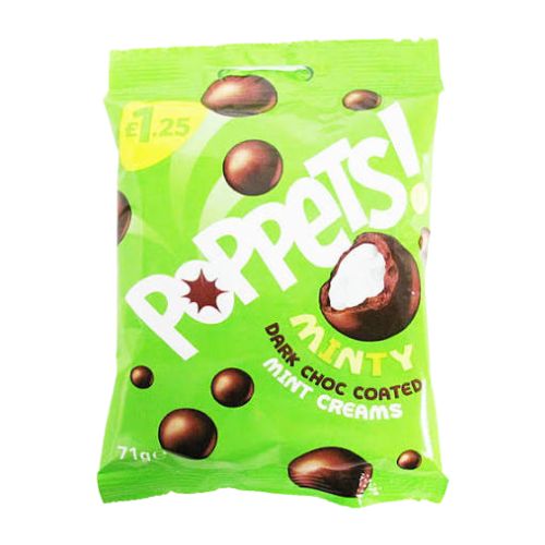 Poppets Mint Bag PM £1 71g pack shot