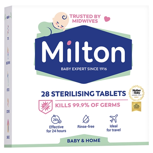 Milton Tablets 112g pack shot