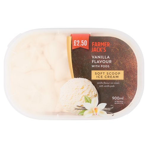 Farmer Jacks Vanilla PM £2.50 900ml pack shot