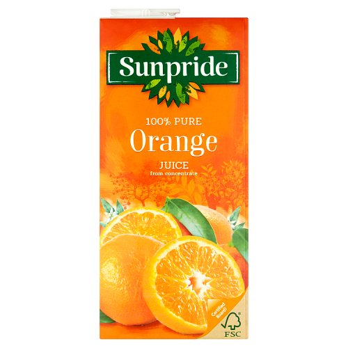 Sunpride Orange Juice 1Ltr pack shot