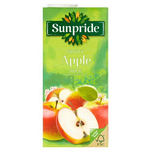 Sunpride Apple Juice 1Ltr pack shot