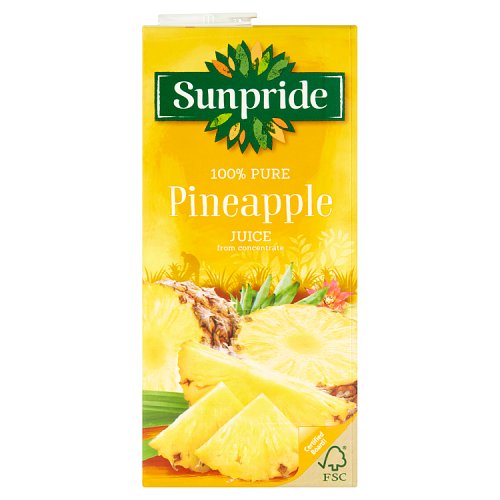 Sunpride Pineapple Juice 1Ltr pack shot