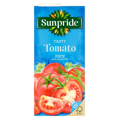 Sunpride Tomato Juice 1Ltr pack shot