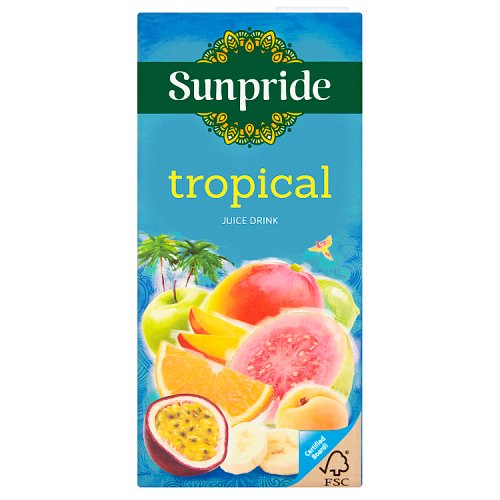 Sunpride Tropical Juice 1Ltr pack shot