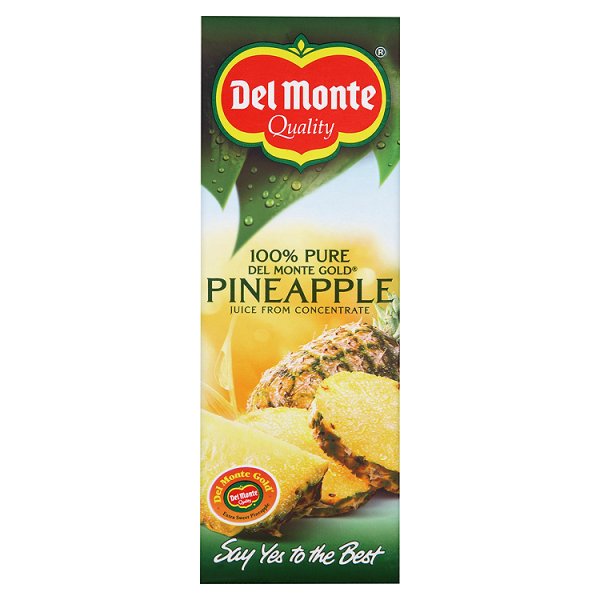 Del Monte Pineapple Juice 1Ltr pack shot