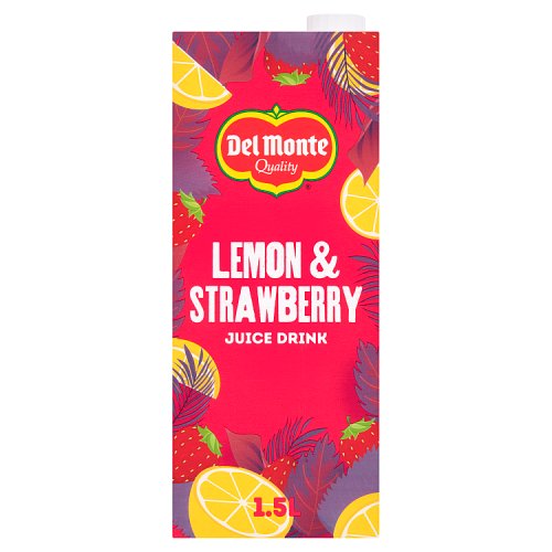 Del Monte Strawberry & Lemon 1.5Ltr pack shot