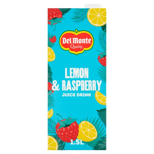 Del Monte Lemon & Raspberry 1.5Ltr pack shot