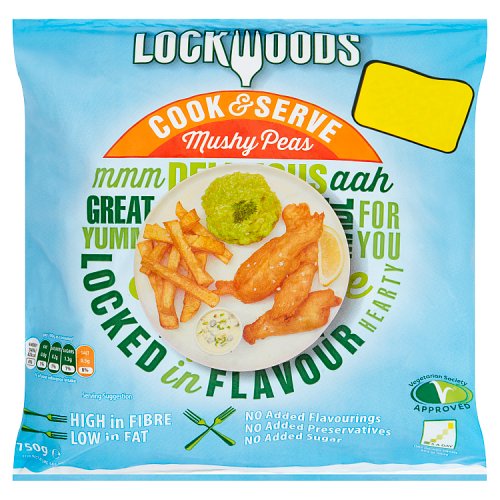 Lockwoods Mushy Peas 750g pack shot