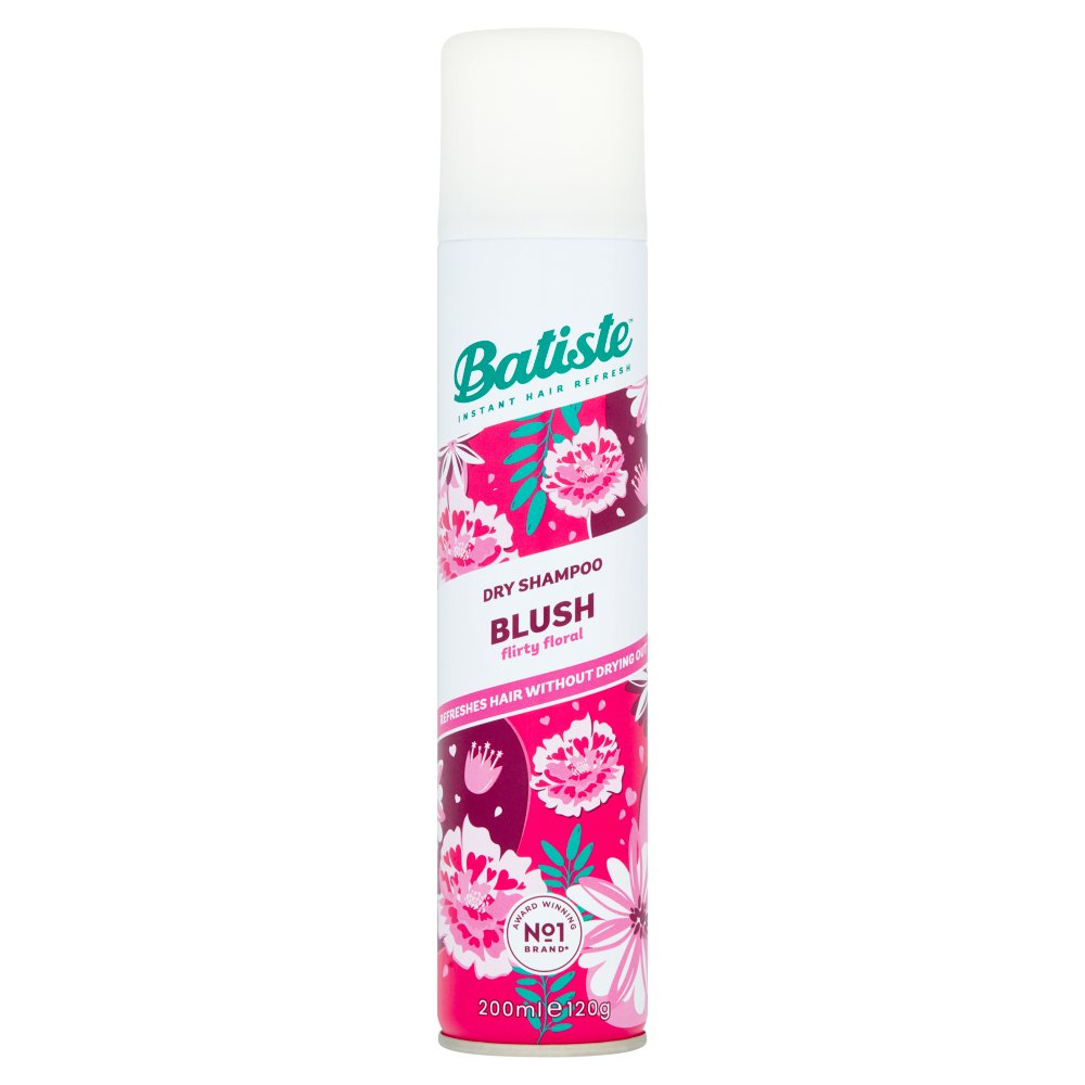 Batiste Dry Shampoo Blush Flirty Floral 200ml pack shot