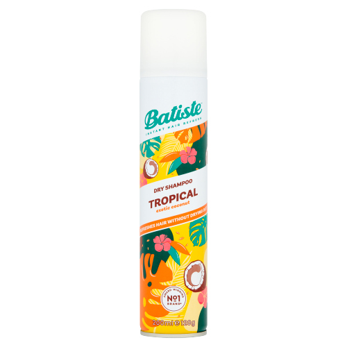 Batiste Dry Shampoo Tropical Exotic Coconut 200ml pack shot