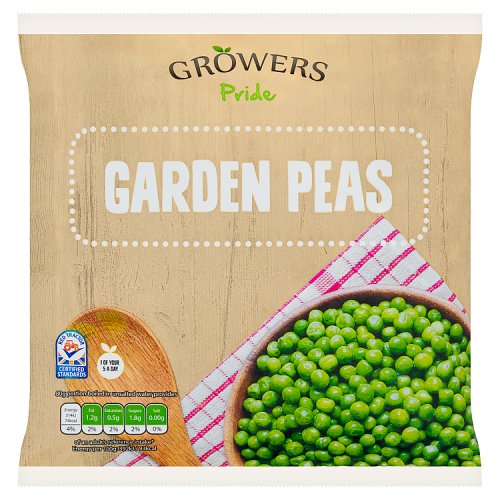 Growers Pride Garden Peas 450g pack shot