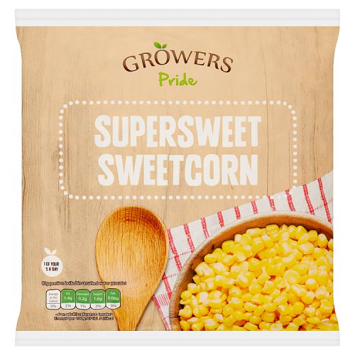 Growers Pride Supersweet Sweetcorn 450g pack shot