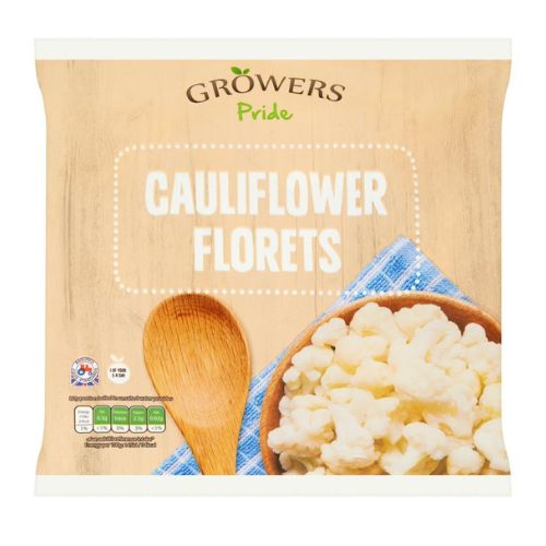 Growers Pride Cauliflower Florets 450g pack shot