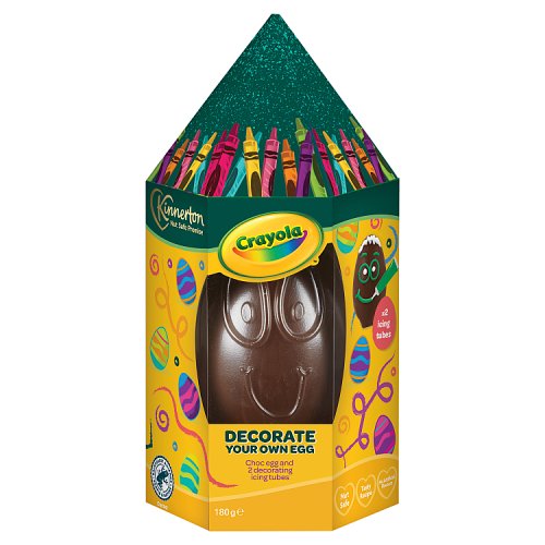 Kinnerton Crayola Dyo Egg 180g pack shot