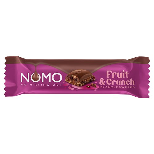 Nomo Countlines Fruit & Crunch Bar 34g pack shot