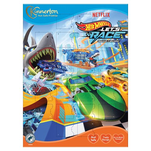 Kinnerton Advent Calendar Hot Wheels 40g pack shot
