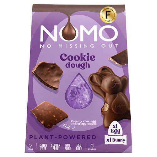 Nomo Egg & Bunny Cookie Dough 155g pack shot