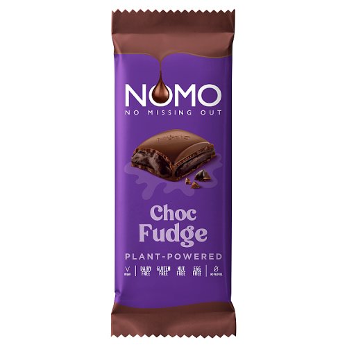Nomo XL Choc Fudge 120g pack shot