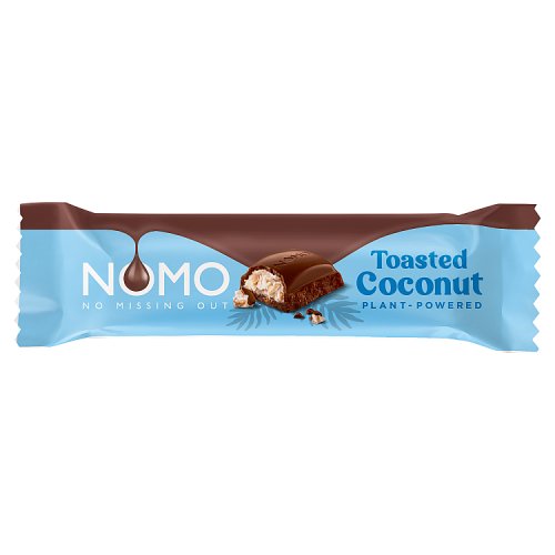 Nomo Countlines Toasted Coconut Bar 35g pack shot