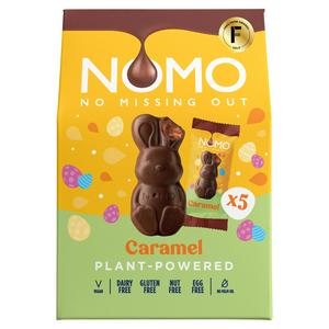 Nomo Mini Caramel Filled Reindeers Box 53g pack shot