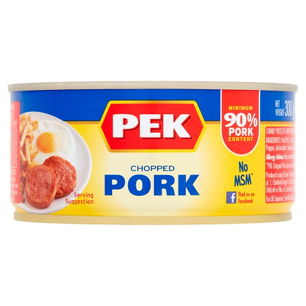 Pek Cured Chopped Pork 300g pack shot