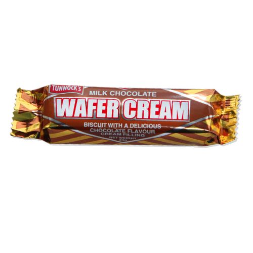 Tunnocks Wafer Creams (8 x 24g) pack shot